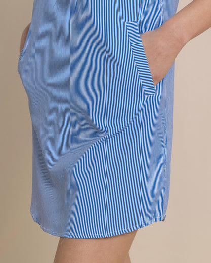 Kamryn Stripe Coastal Breeze® Dress