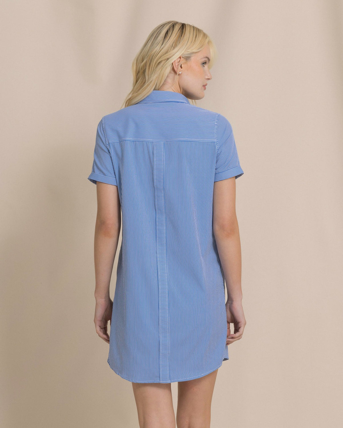 Kamryn Stripe Coastal Breeze® Dress