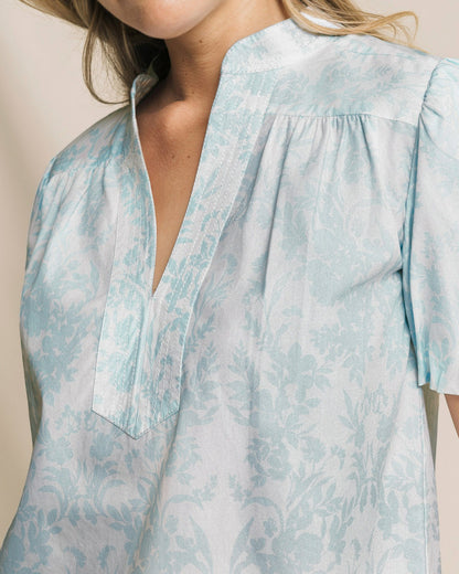 Cassia Bubble Sleeve Top