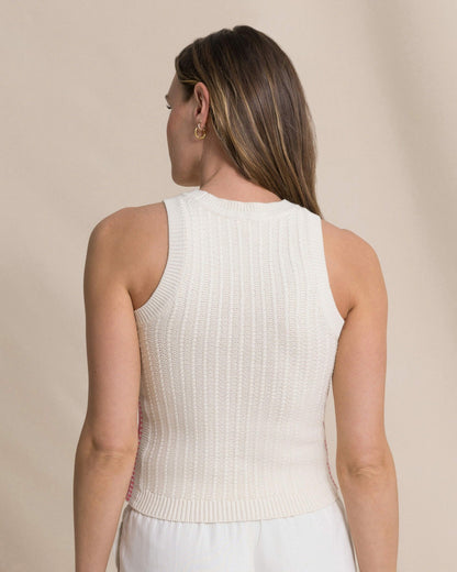 Layla Contrast Border Sweater Tank