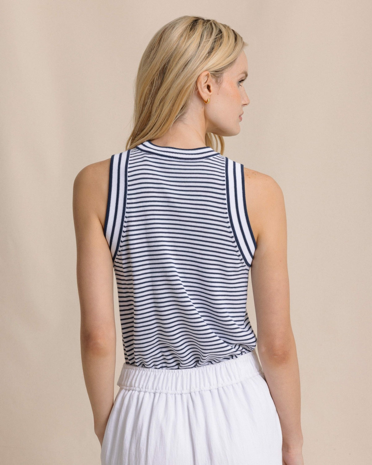 Dillon Stripe Sweater Tank
