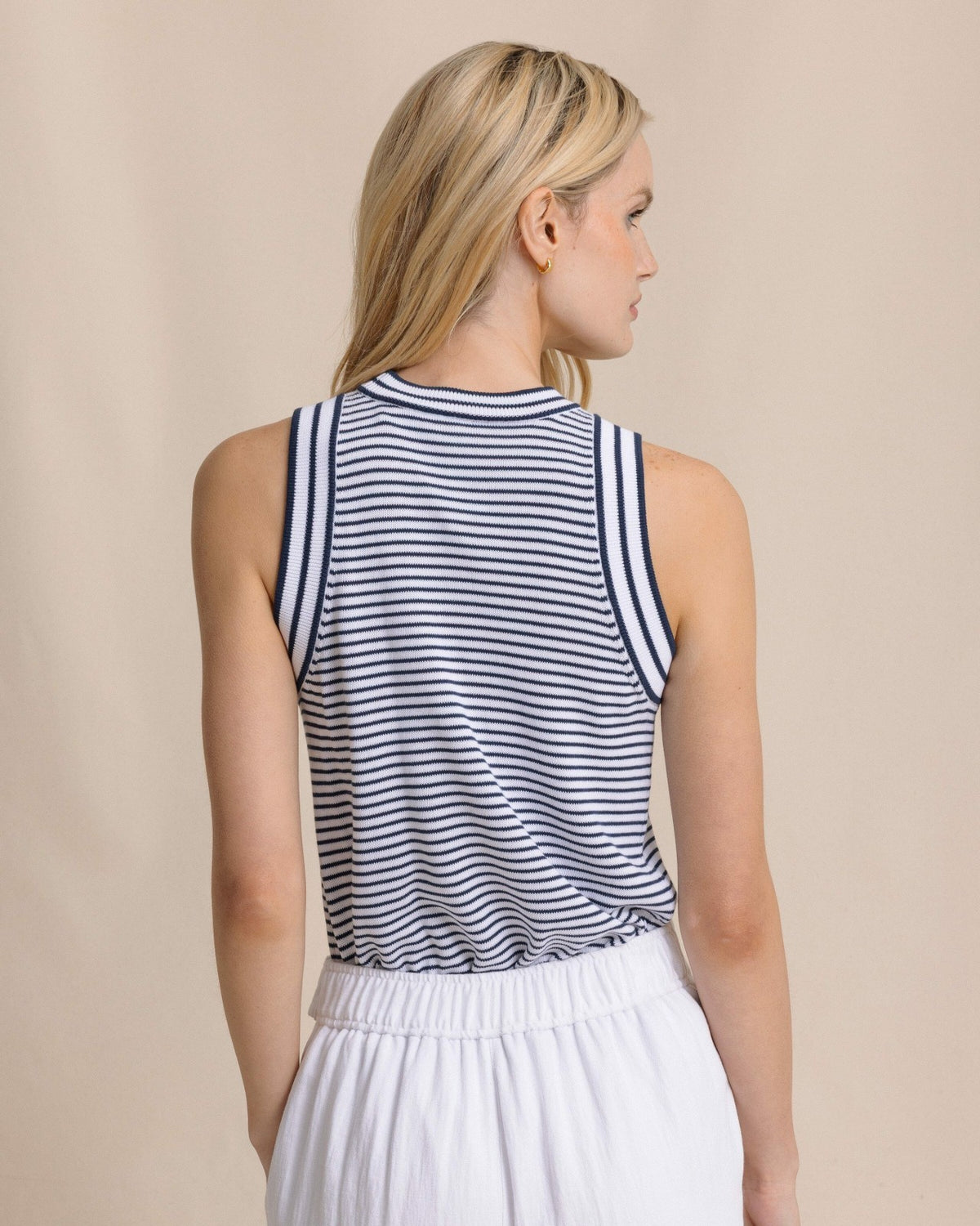 Dillon Stripe Sweater Tank