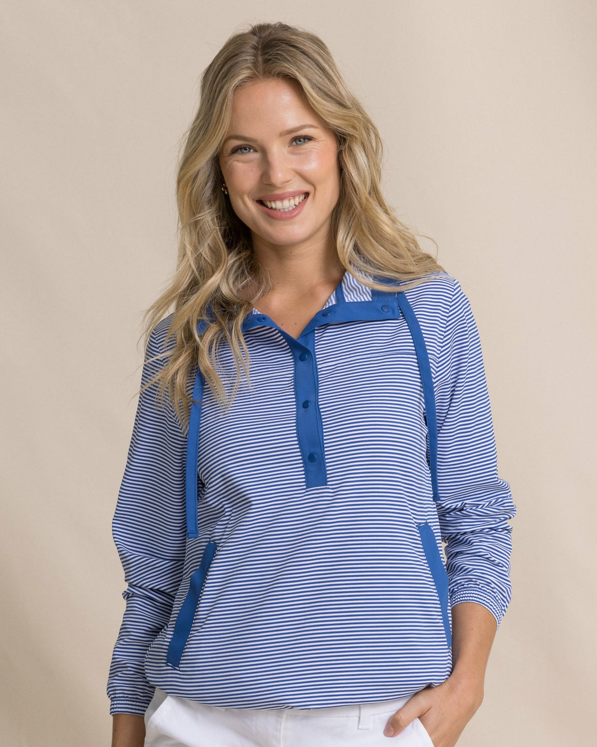 Calie Skip Stripe Popover