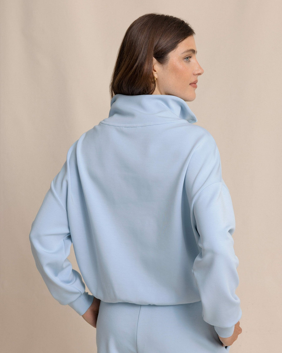 Danielle Luxe Lounge Quarter Zip