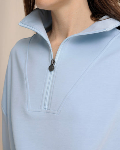 Danielle Luxe Lounge Quarter Zip