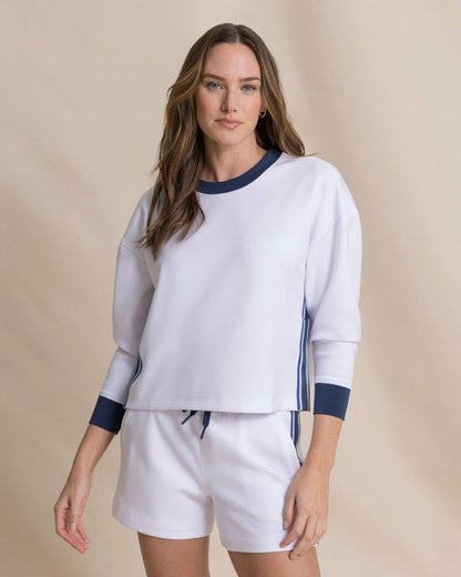 Sabina Sweatshirt with Side Stripe