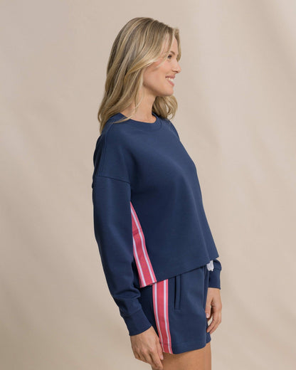 Sabina Sweatshirt with Side Stripe