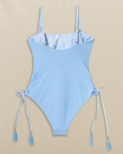 Reversible Bandeau One-Piece Swimsuit