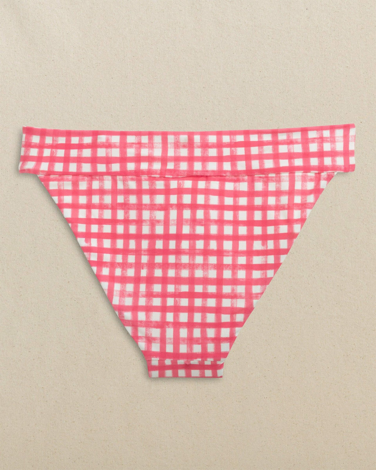 Gingham Banded Bikini Bottom