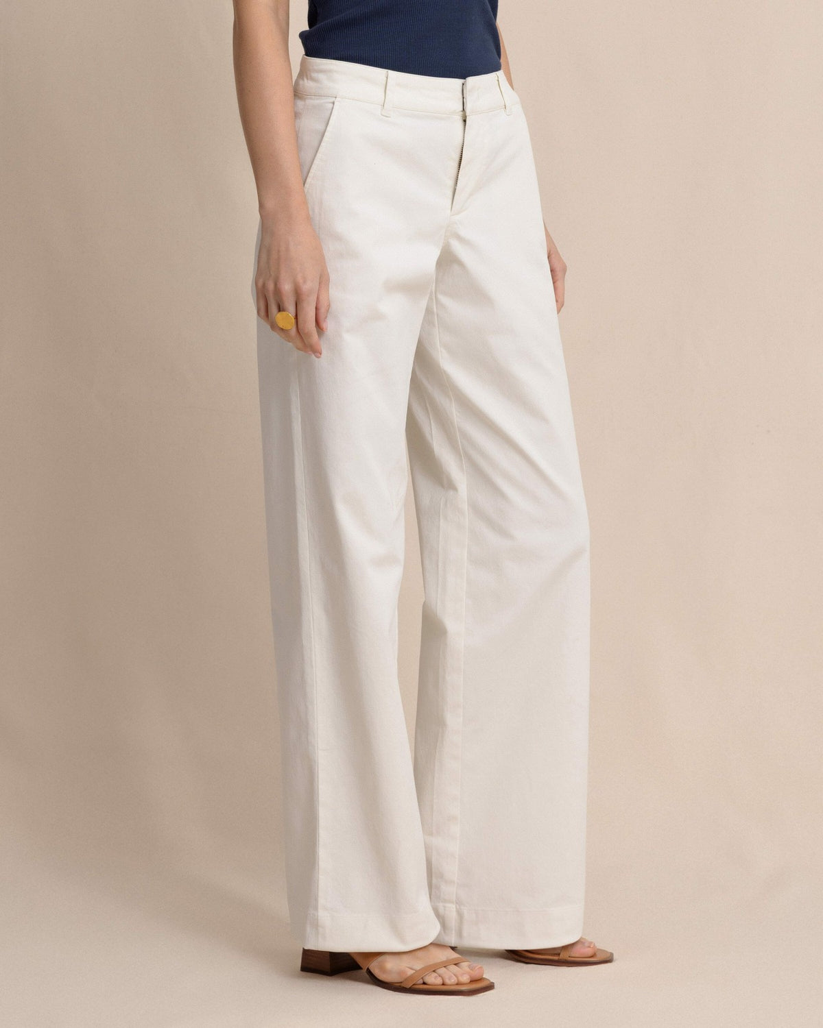Tori Wide Leg Chino Pant