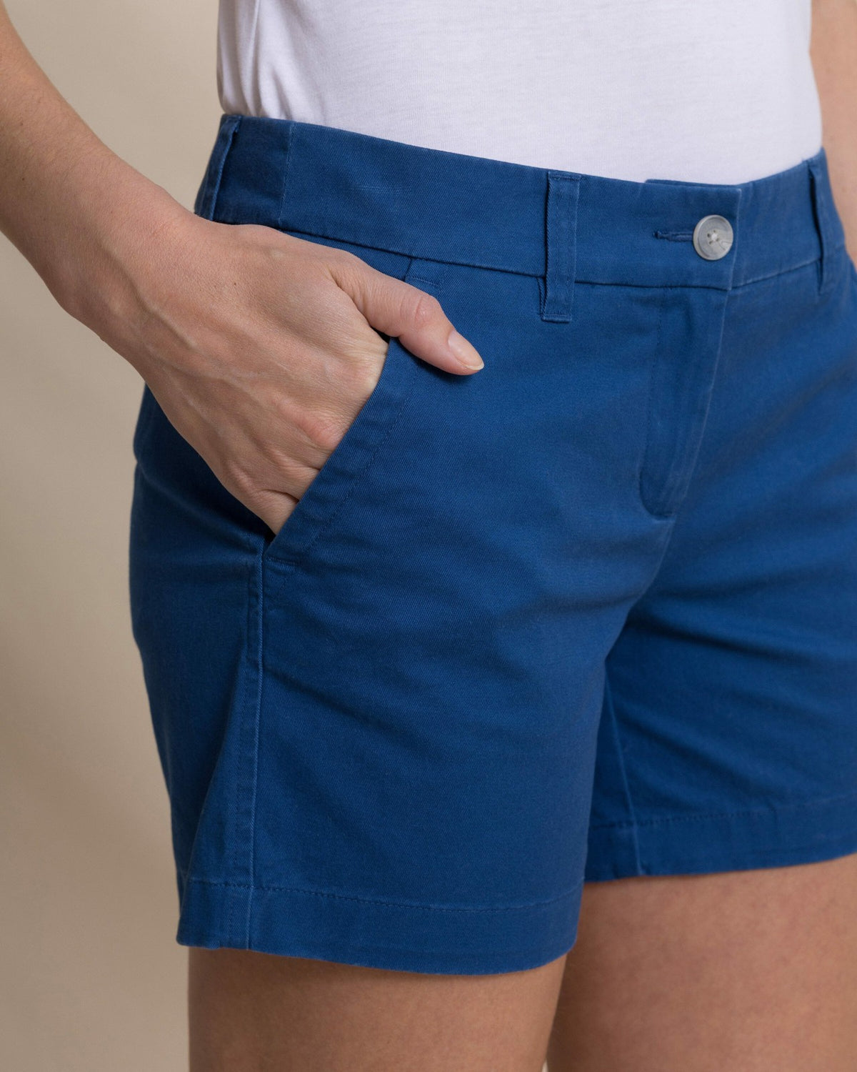 Caroline 5" Cotton Chino Shorts