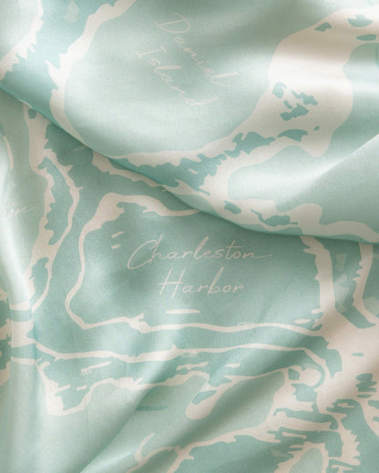 Southern Tide x Swells - Aerial Map Scarf