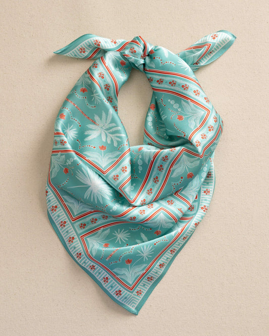 Southern Tide x Swells - Illustrated Palms Scarf