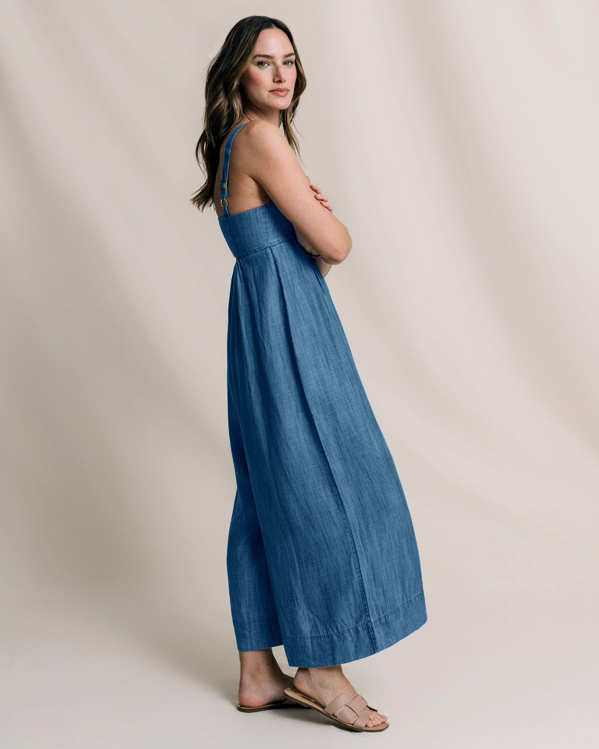 Nina Denim Jumpsuit