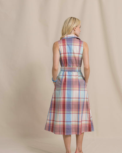 Whitley Madras Midi Dress