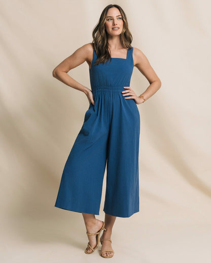 Jill Seersucker Jumpsuit