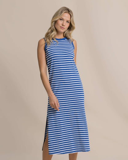 Ramona Stripe Midi Tank Dress