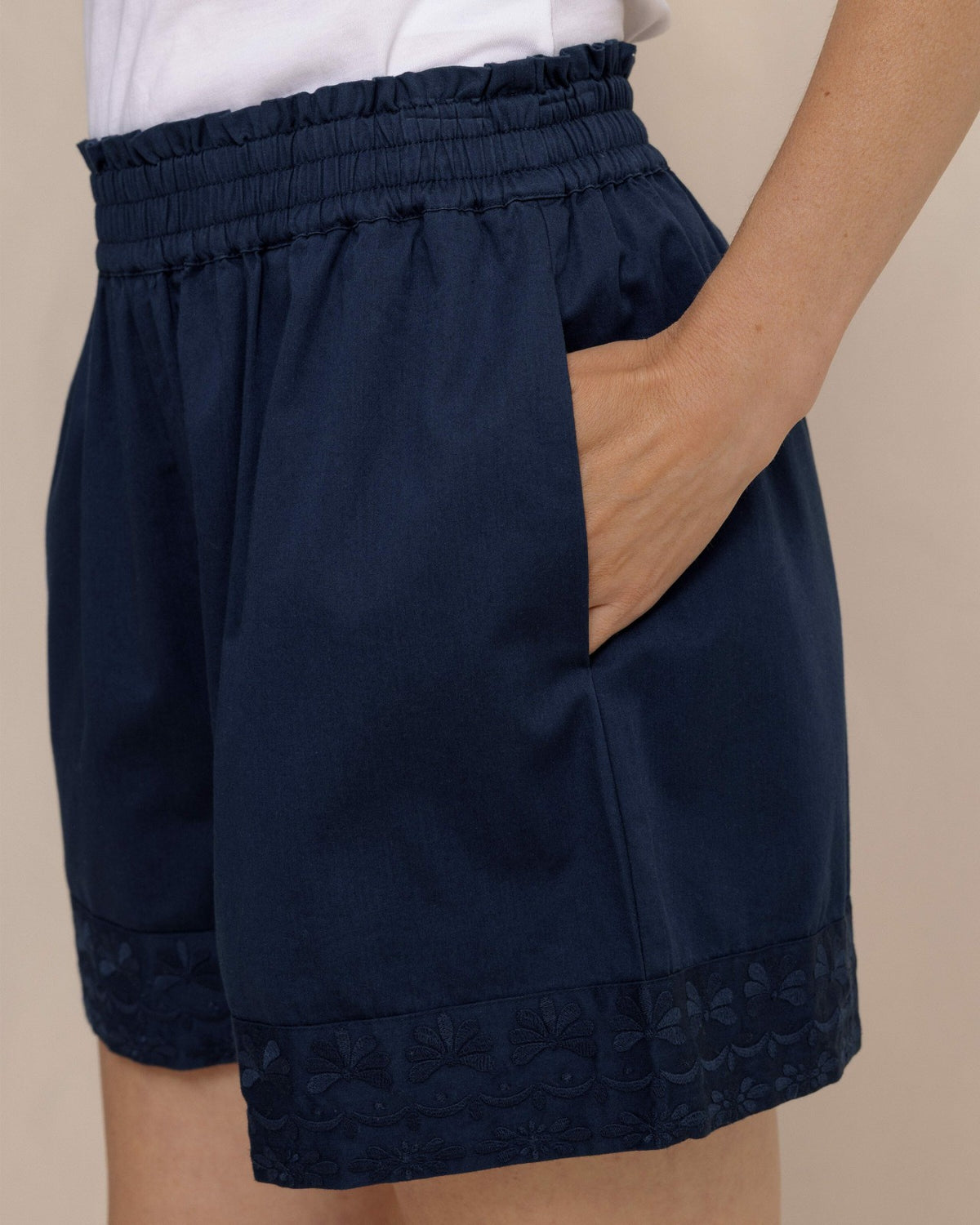 Nance Embroidered Shorts
