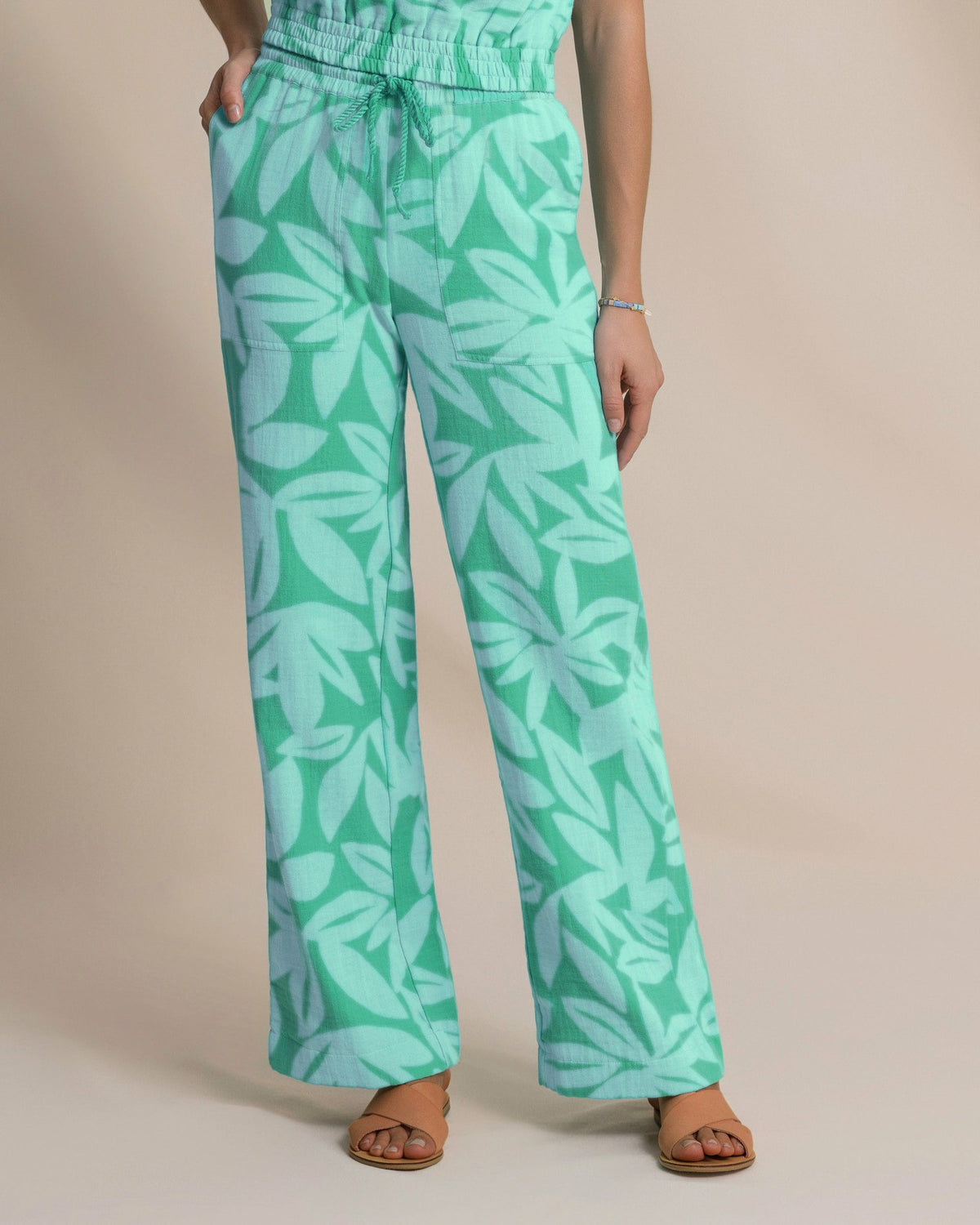 Laken Printed Wide Leg Pant