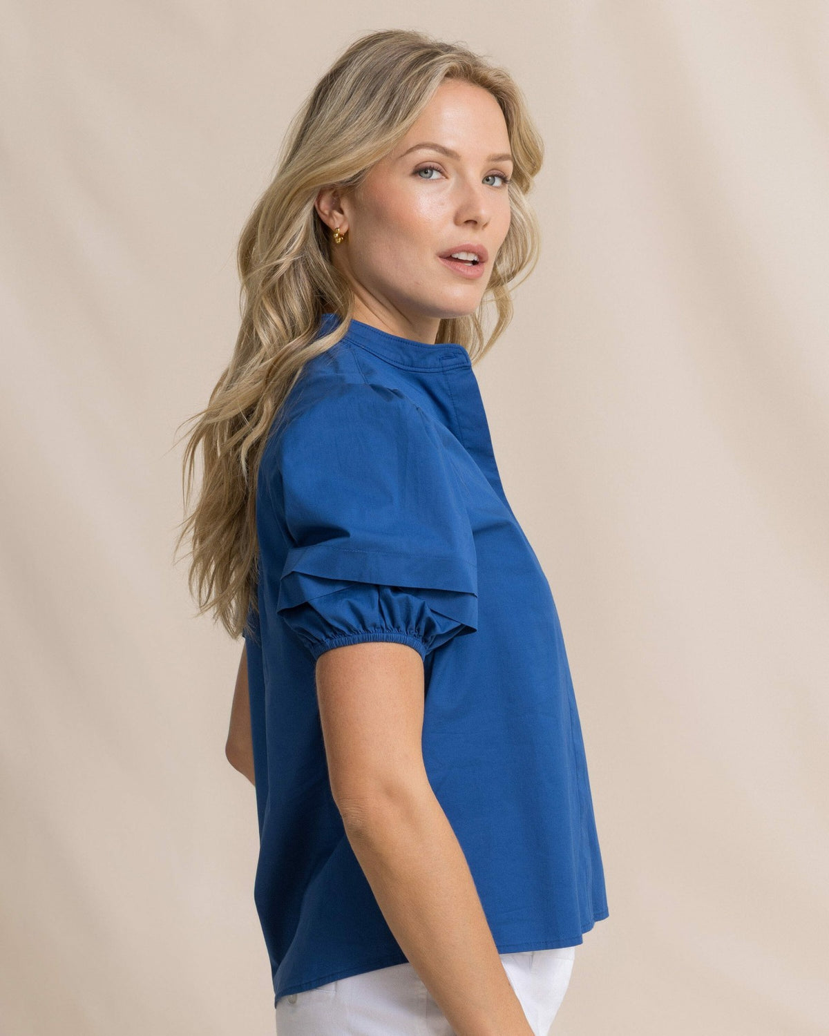 Payge Solid Poplin Top