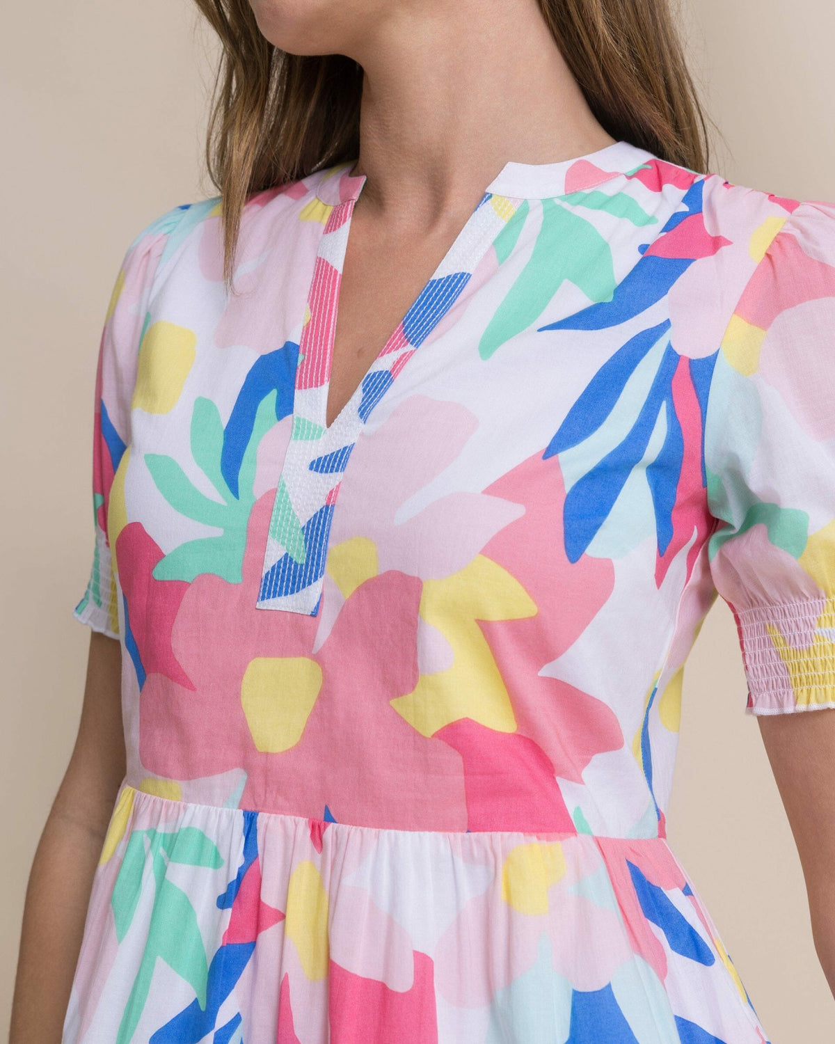 Mina Floral Print Dress