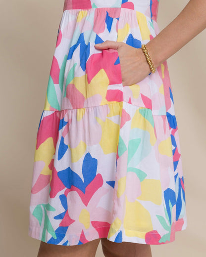 Mina Floral Print Dress