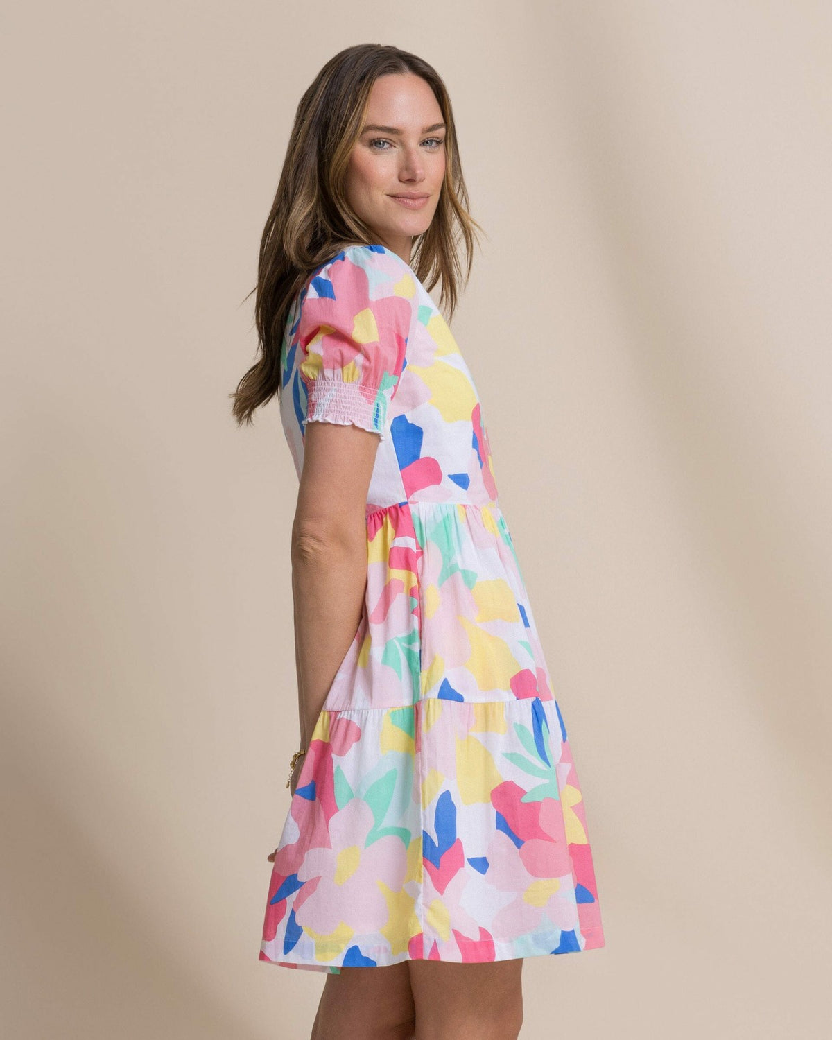 Mina Floral Print Dress