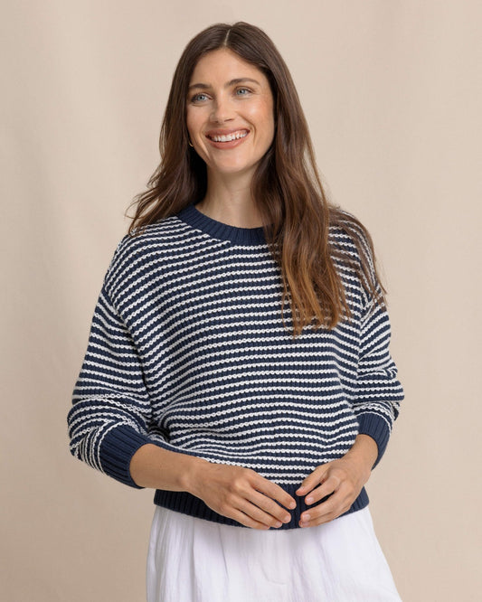 Maggi Stripe Open Stitch Sweater