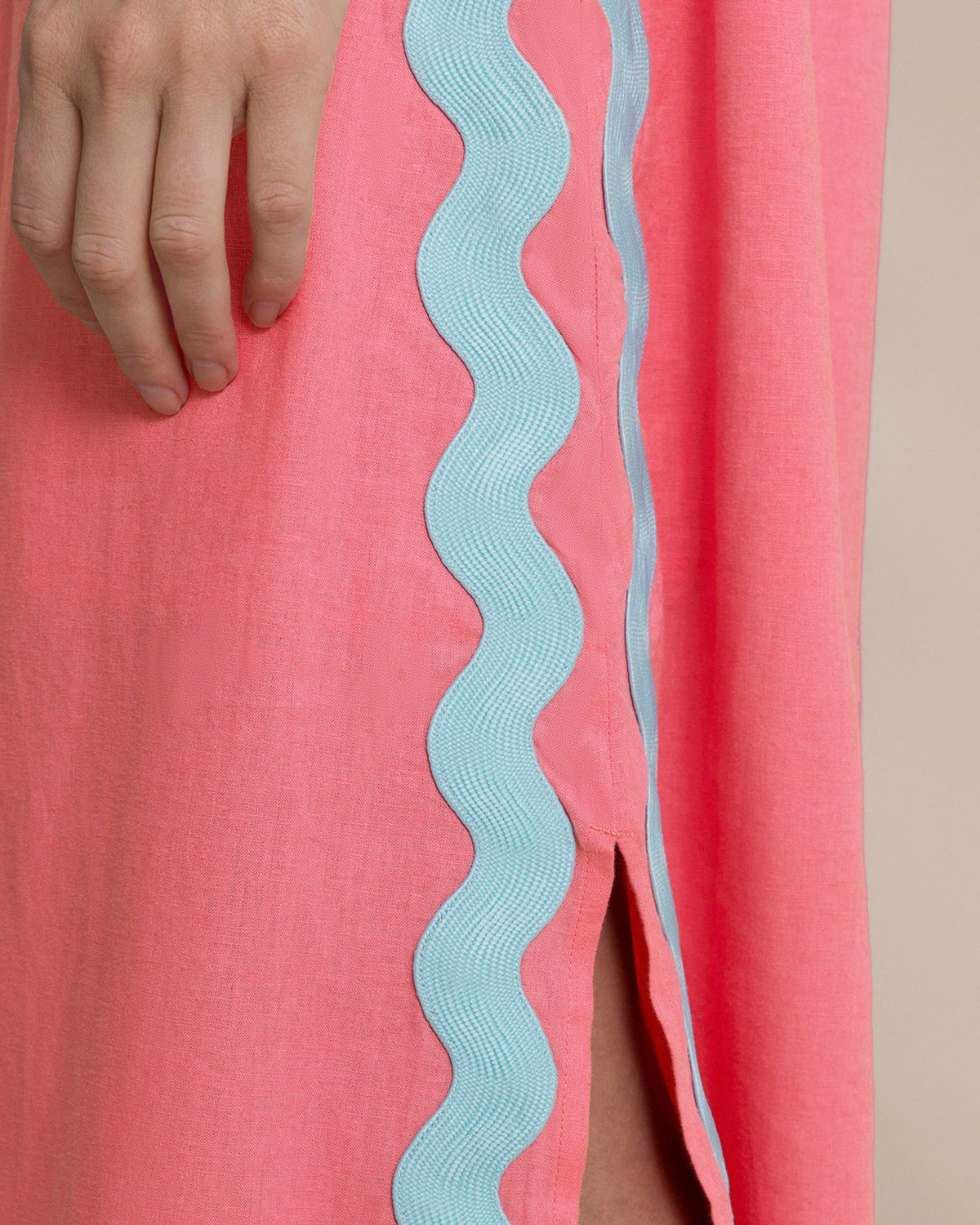 Zalia Side Stripe Maxi Dress