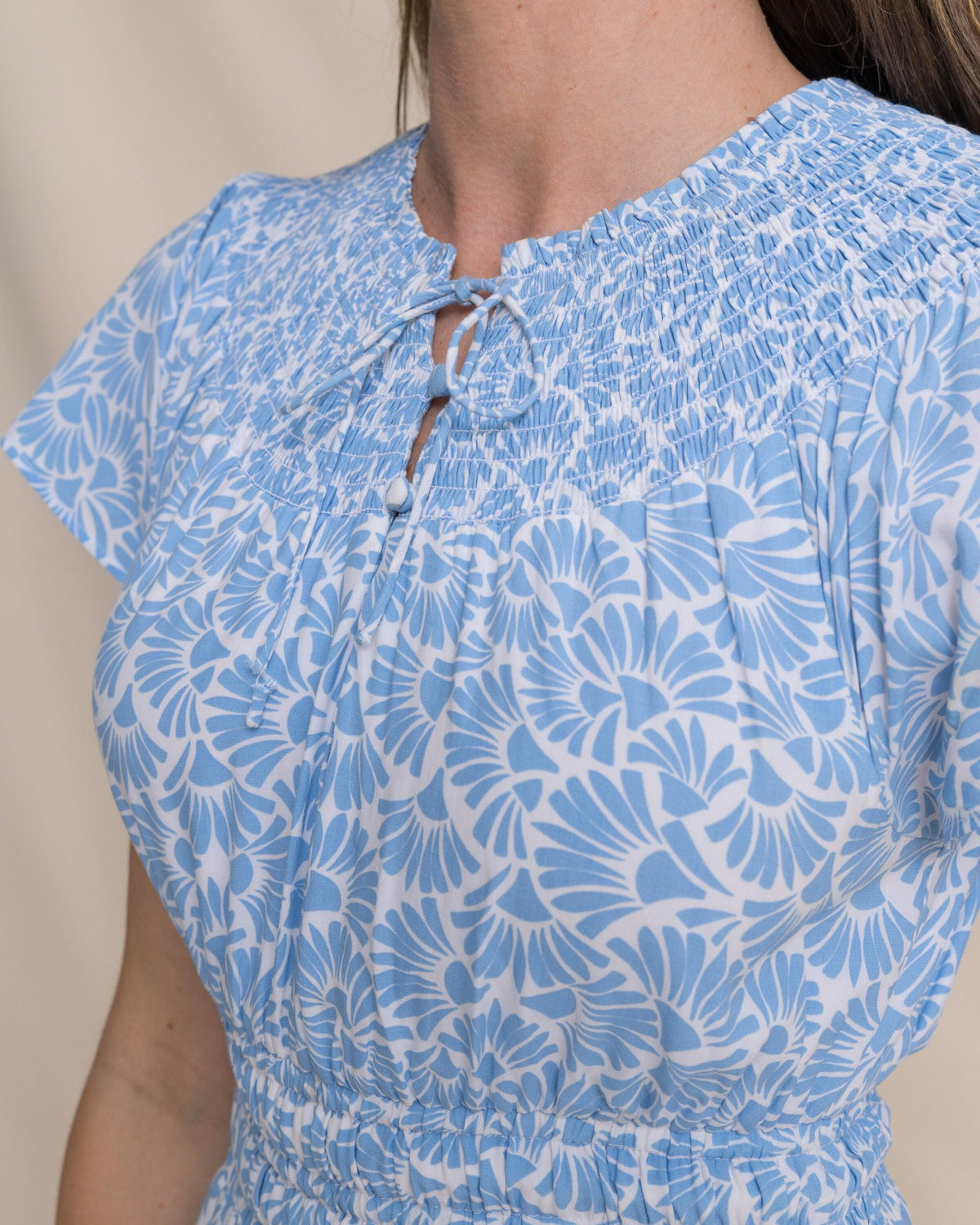 Clementine Flutter Sleeve Midi Dress