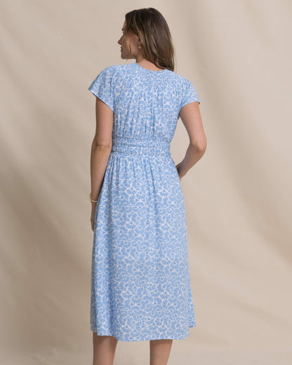 Clementine Flutter Sleeve Midi Dress