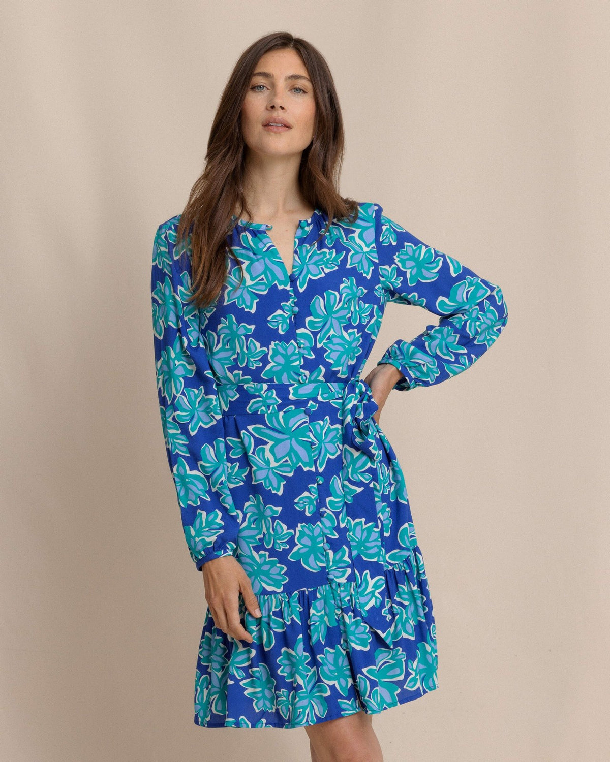 Merritt Forever Blooming Long Sleeve Dress