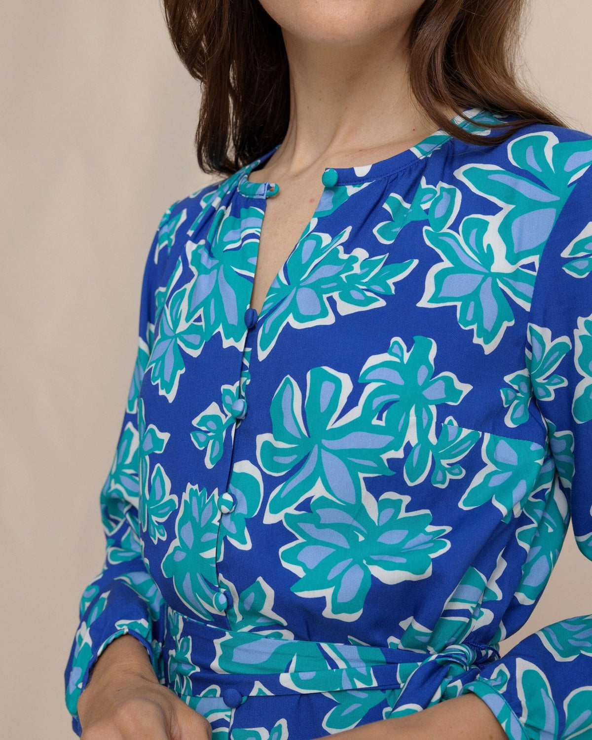 Merritt Forever Blooming Long Sleeve Dress