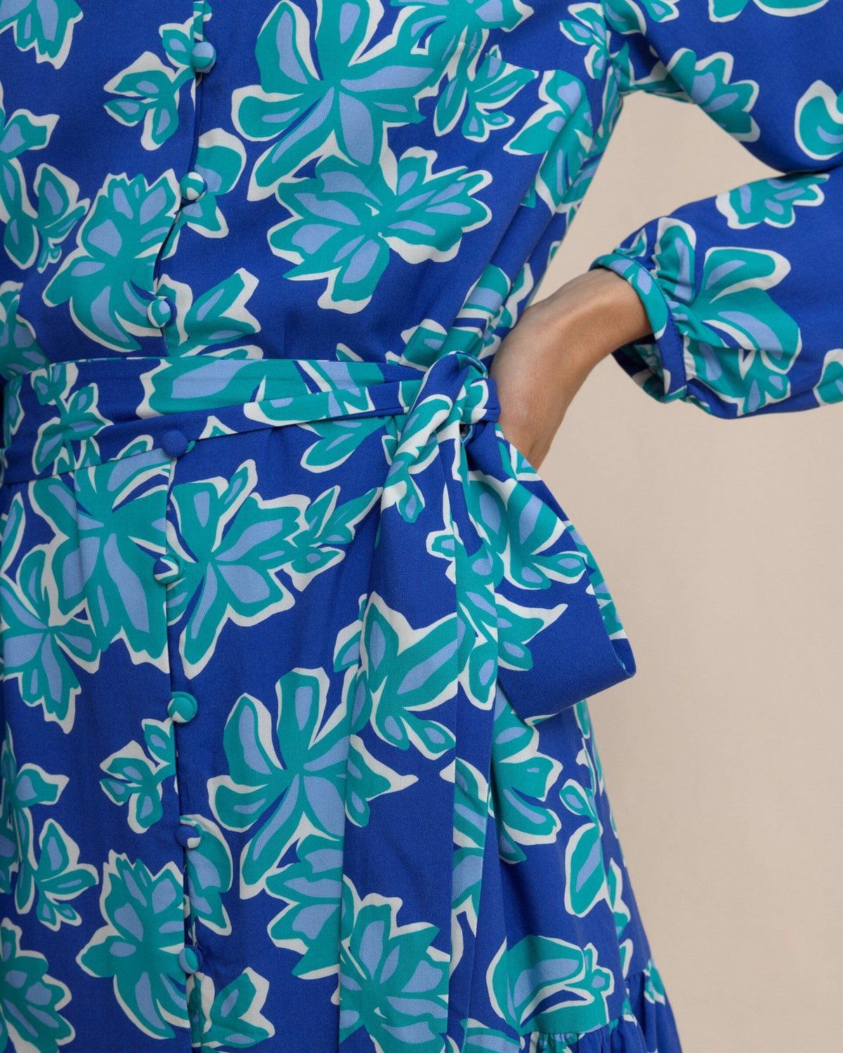 Merritt Forever Blooming Long Sleeve Dress