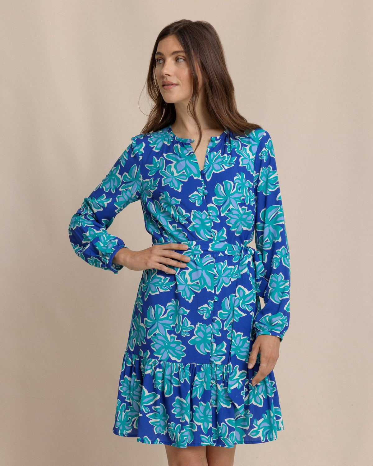 Merritt Forever Blooming Long Sleeve Dress