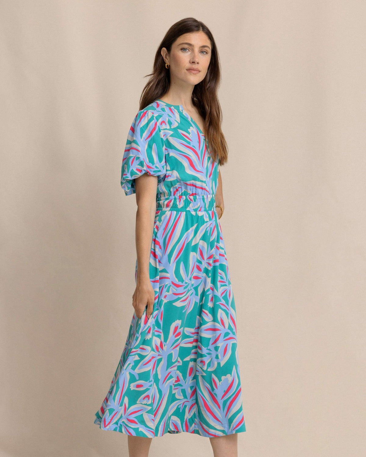 Penni Vintage Gardens Midi Dress