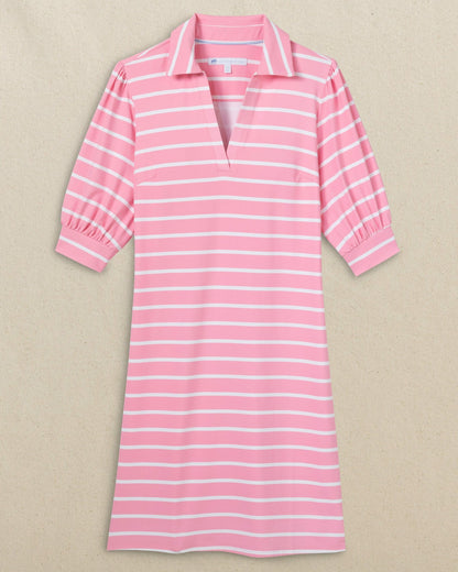 Trina Striped Performance Dress