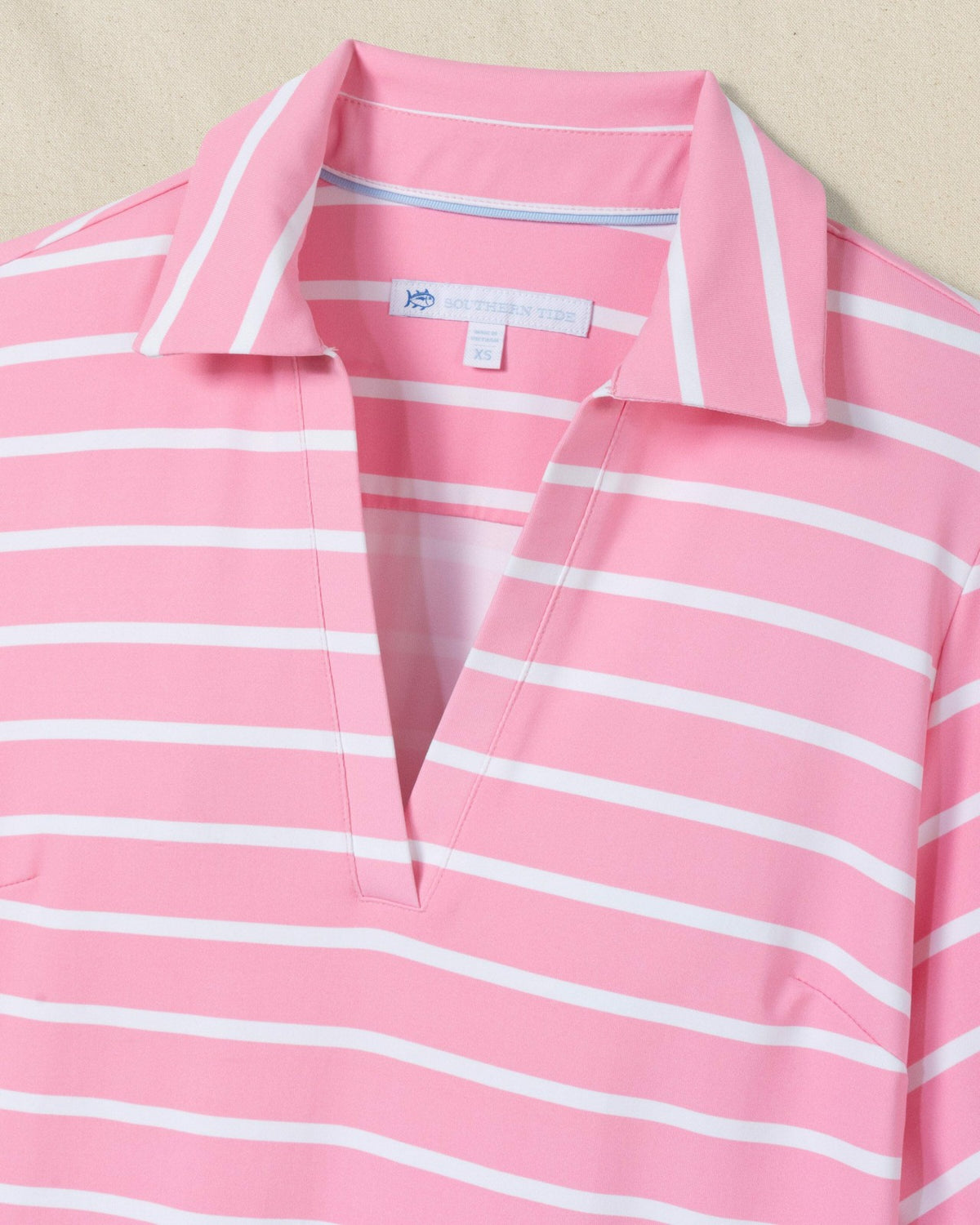 Trina Striped Performance Dress