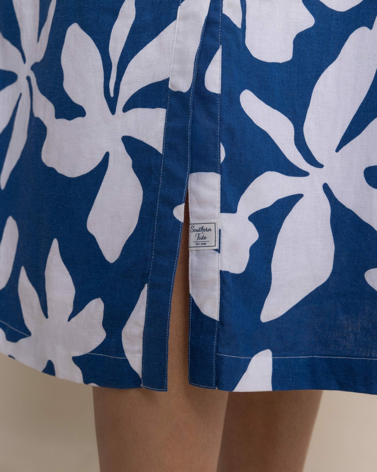 Tyra Printed Ruffle Sleeve Midi Dress