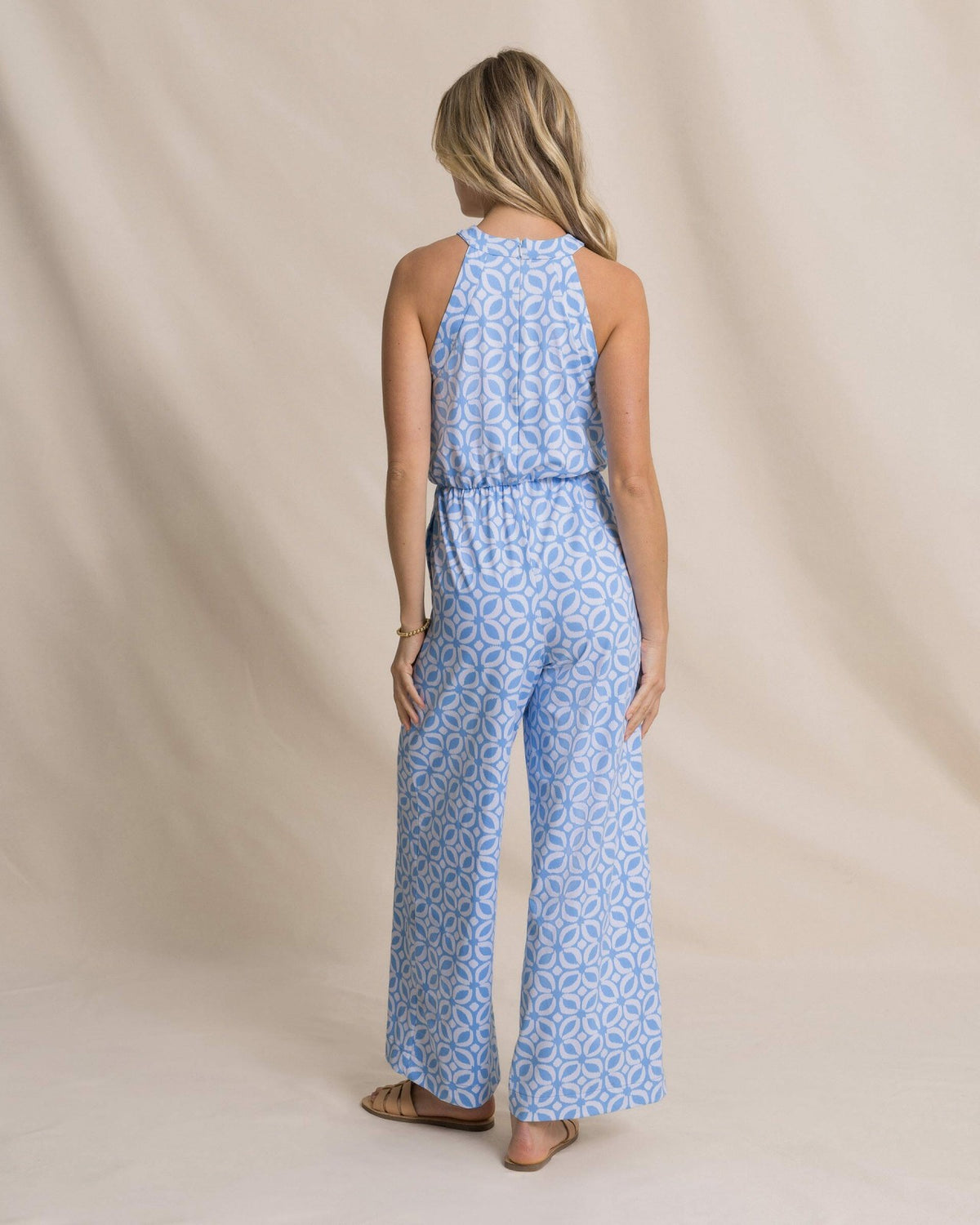 Karrigan Printed Performance Jumpsuit