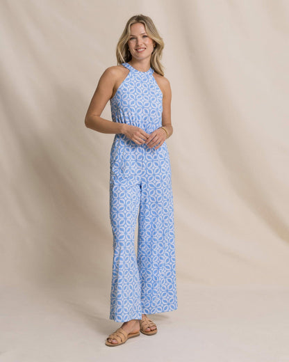 Karrigan Printed Performance Jumpsuit