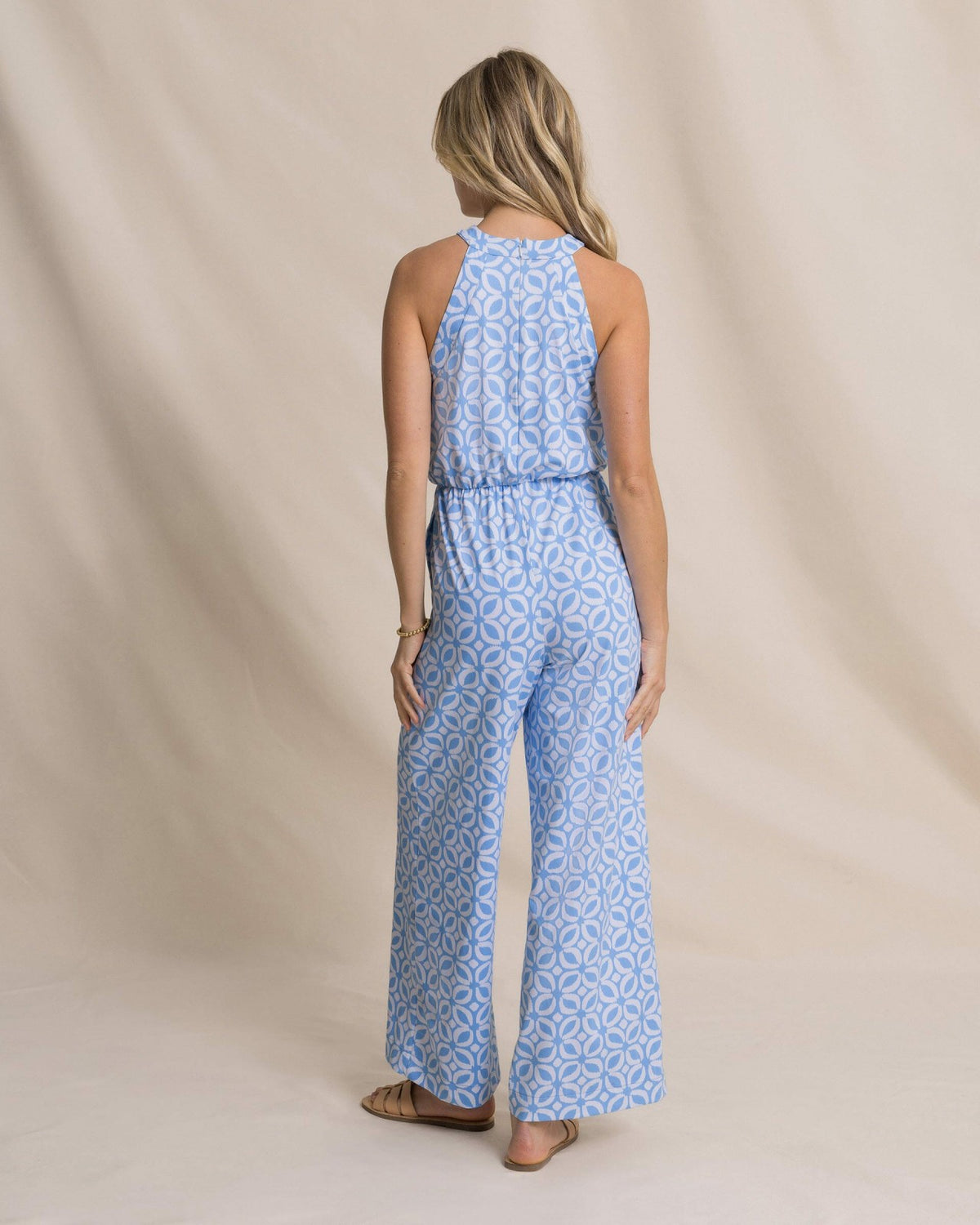 Karrigan Printed Performance Jumpsuit
