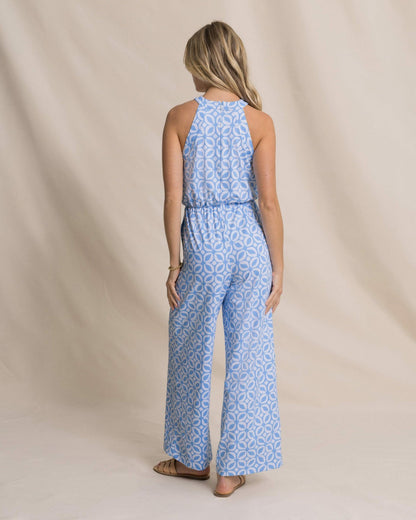 Karrigan Printed Performance Jumpsuit
