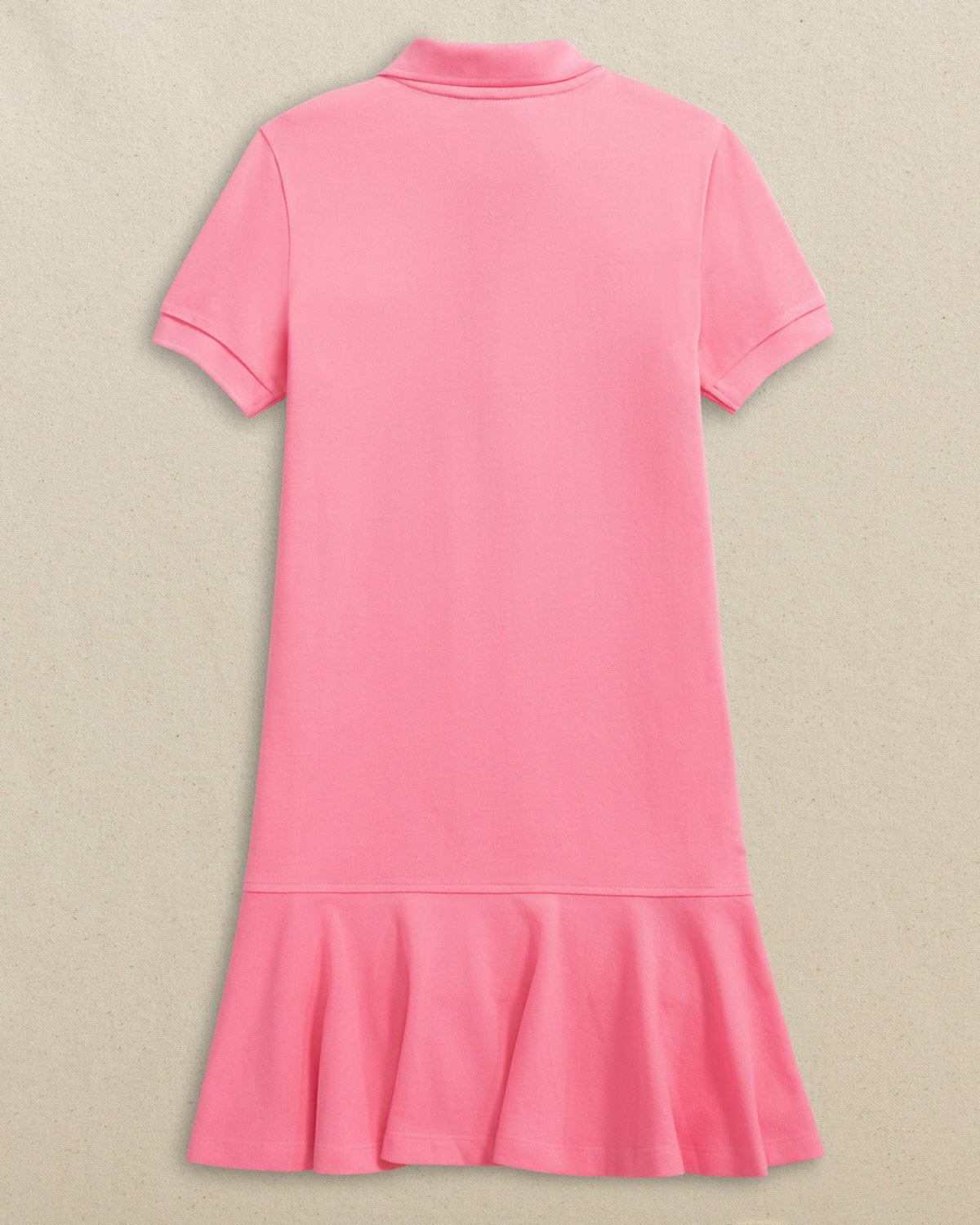 Skipjack Dropwaist Polo Dress - Sea Pink