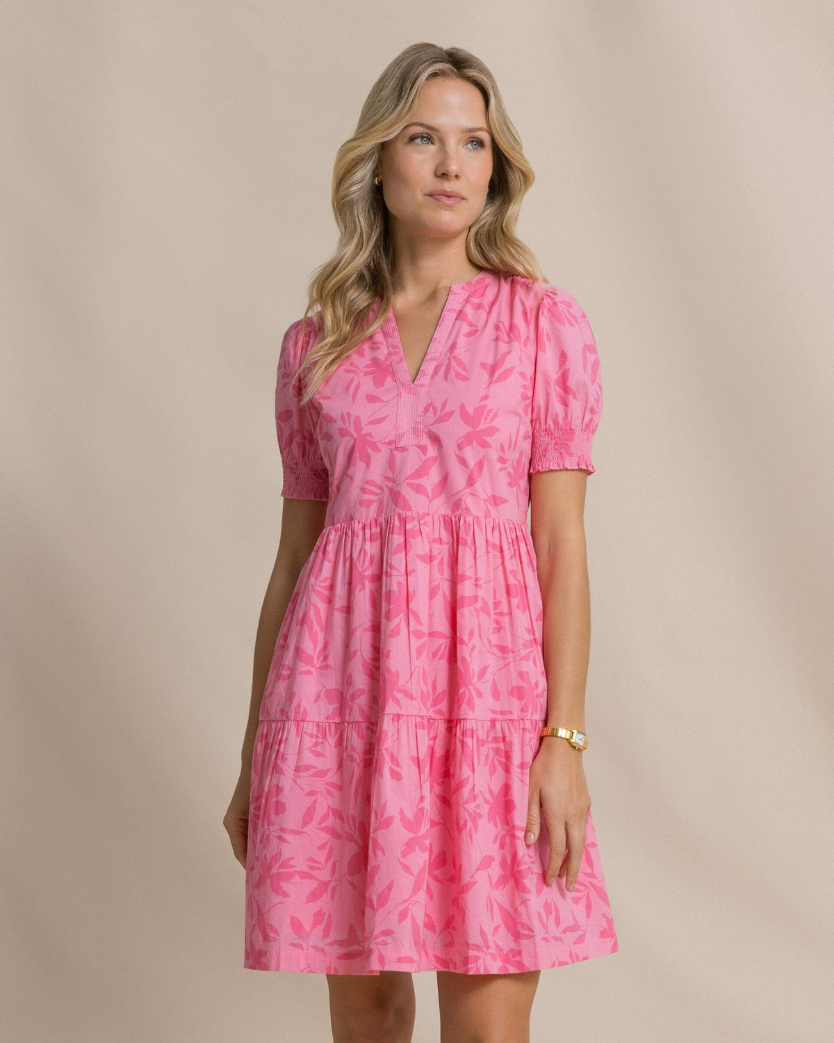 Mina Printed Dress