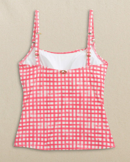 Gingham Tankini Top
