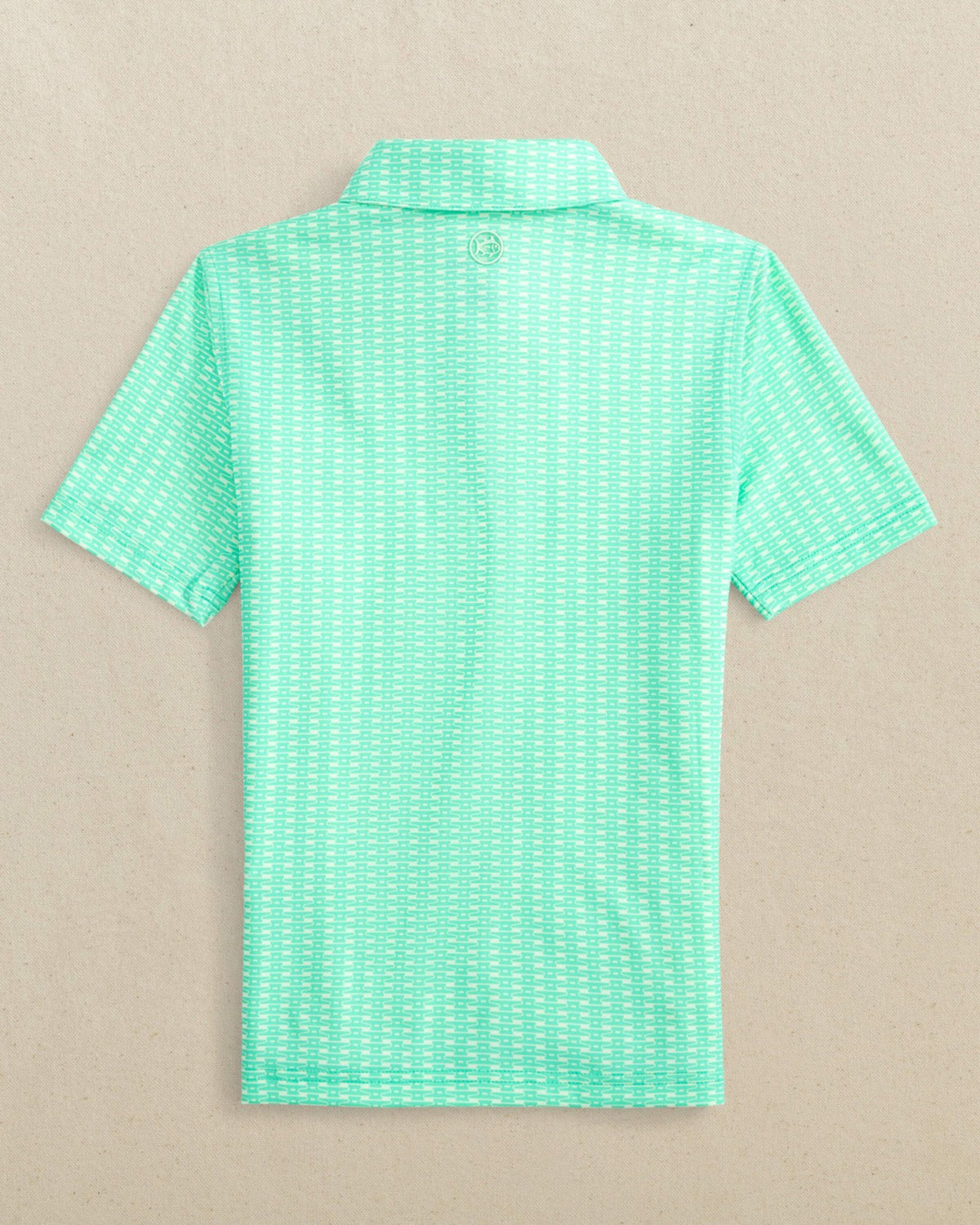 Boys Pop Lock & Dock It Printed Performance Polo