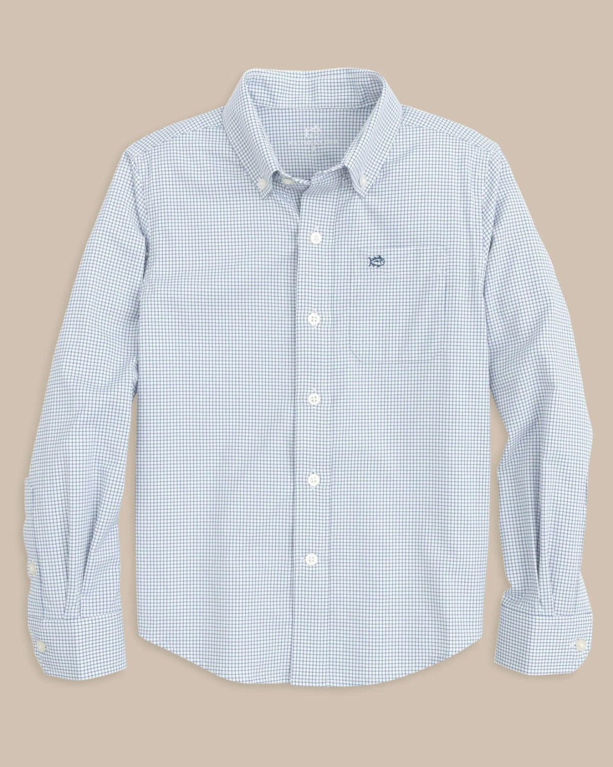 Youth Intercoastal Rosemont Tattersall Sport Shirt