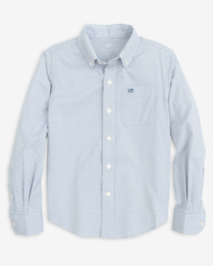 Youth Intercoastal Rosemont Tattersall Sport Shirt