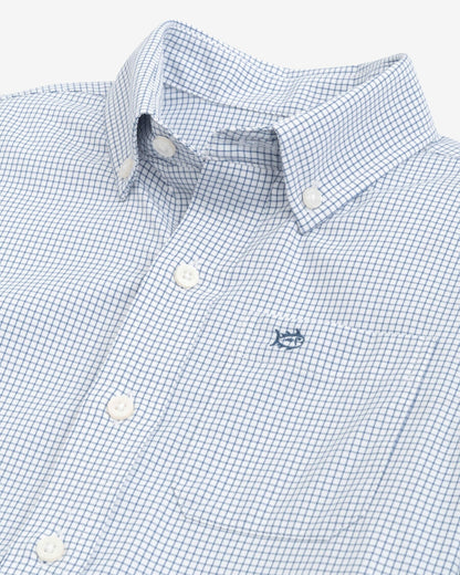 Youth Intercoastal Rosemont Tattersall Sport Shirt